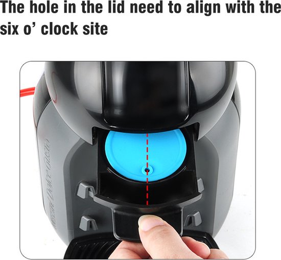 4-delige RVS Dolce Gusto Capsule Set met Tamper en Borstel