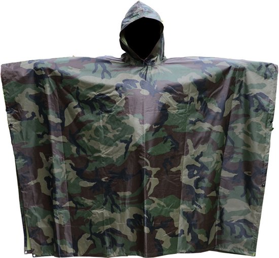 Unikorf PVC Regenponcho - American Jungle Camo