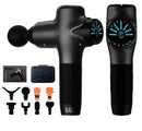 TDR Massager Gun: Het Ultieme Massageapparaat voor Sport, Fasciabehandeling, Relaxatie & Pijnbestrijding - Met 7 Niveaus & 8 Accessoires - Zwart