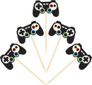 48 delige gaming prikkers voor cupcakes en desserts