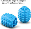 Fitness & Massage Set - De ultieme combinatie voor verbetering van lichaamsvorm en ontspanning - 1x Multifunctionele fitness en afslank klem & 1x Massage handvat met Rollers - Blauw