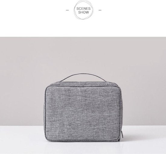 TDR Kabel Tasorganizer - Reis Organizer voor Kabels - Grijs