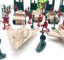 305 Militaire Figuren Set met Voertuigen en Gebouwen