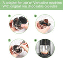 Nespreso naar vertuo capsule converter -Hervulbare Koffiecups -RVS