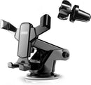 Universele Autohouder telefoon smartphone - Telefoon houder Auto ventilatie - Telefoonhouder auto voor Ventilatierooster of Raam (2 in 1)