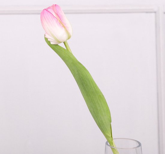 10x Realistische Kunst Tulpen - Duurzaam en Onderhoudsvriend
