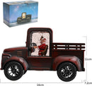 Betoverende Retro Auto LED Kerst Verlichting - Sfeervolle Verlichting voor de Feestdagen16*7.2*11cm-donkerbruin