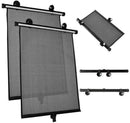 Rol zonnescherm 40*45CM zwart