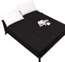Matrashoes - Ademend & Antibacterieel - Waterdicht - Bescherm uw matras tegen vloeistoffen & allergieën - 140x200x30 cm - zwart