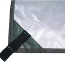 TDR - Outdoor Draagbaar Zonnescherm Met Opbergtas - Waterdicht - Tarps voor Kamperen 300 *300cm - 3-4 Personen -Leger groen