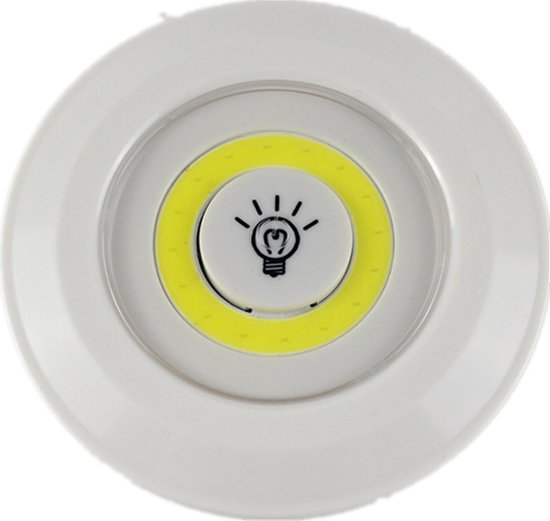 Xtraworks-3x LED inductie nachtlampje met 1x afstandsbediening- Kastverlichting - Dimbaar – Met Timer - warm licht