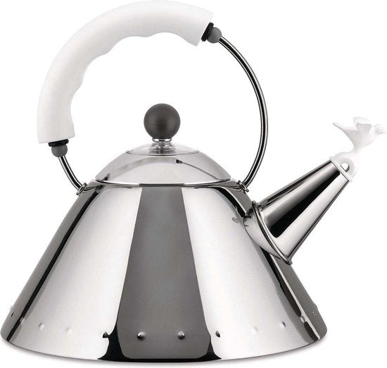 Alessi Fluitketel 9093 Wit - 2 Liter