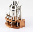 12-delige cocktailshaker set - RVS