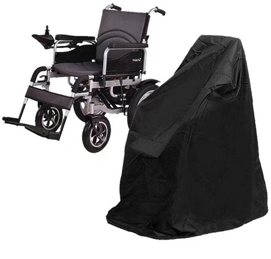 Waterdichte Rolstoelhoes 100 × 99 × 70 cm – 210D Oxford – UV- & Regenbescherming – donkergrijs