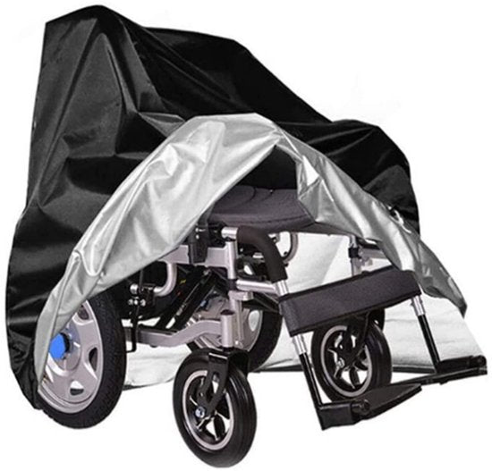 Waterdichte Rolstoelhoes 100 × 99 × 70 cm – 210D Oxford – UV- & Regenbescherming – donkergrijs