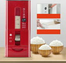 TDR-Japans Rijst/Granen Container/Dispenser/ Opbergdoos - 12KG inhoud - rood