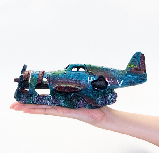 Realistische Gevechtsvliegtuigen voor Aquariumdecoratie