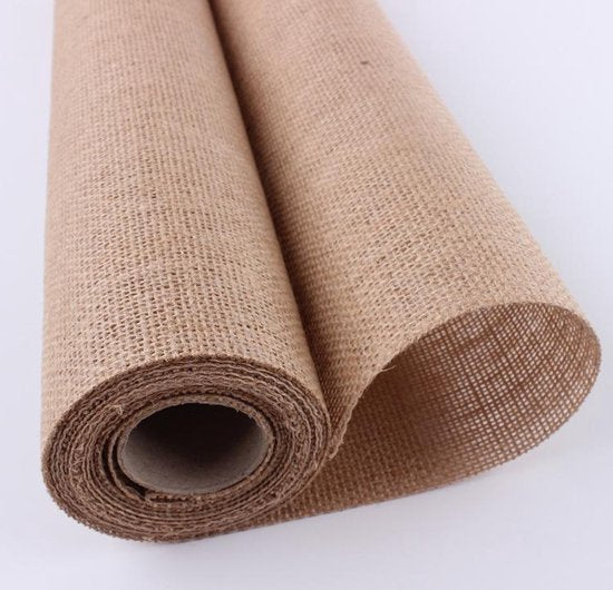 Linnen inpakpapier 49x300 cm - Scheurbestendig
