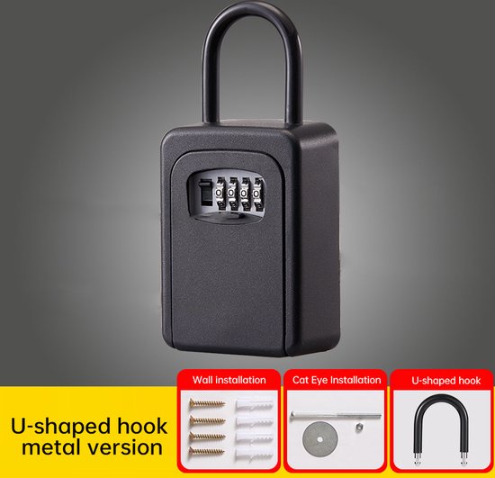 Sleutelkluis met 4-cijferige Code - Compact en Veilig