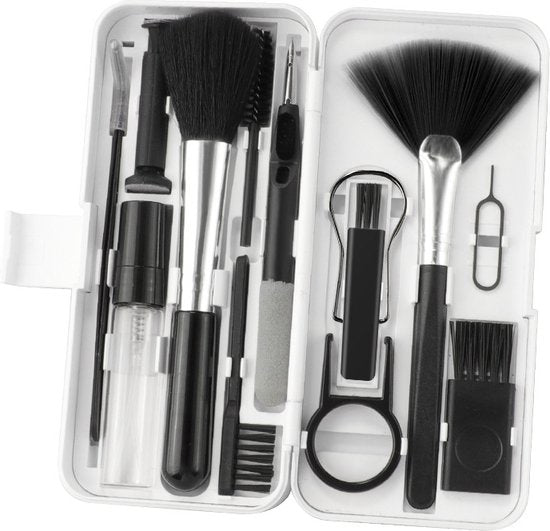 18-delige Schoonmaakset voor Digitale Apparaten - Wit