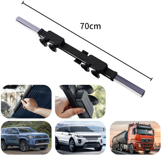 Automatisch intrekbaar zonnescherm 70 cm – Warmte-isolatie