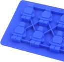 TDR- Brick robot siliconen ijsbakvormset - 5 delig