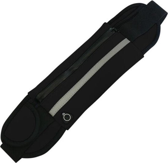 TDR - Heuptasje sport – running belt met Waterfleshouder zwart