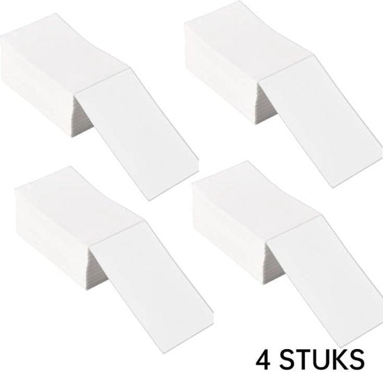 4-rolls verzendetiketten compatible 100*150*mm Kern: 40mm -500 etiketten per rol