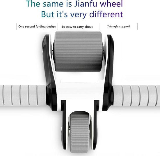TDR - Ab Roller - Ab Wheel voor buikspieren - Buikspierwiel - Workout - Fitness - Ab Trainer