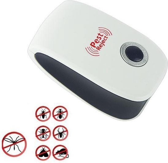 Unikorf Ultrasoon Insecten & Ongedierte Bestrijder, Wit