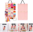 Haarelastiekjes Organizer-Haar Accessoires Opbergtas - Vilt Haar Bogen Houder - Meisjes Kamer Decoratie