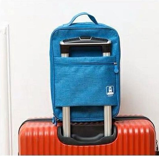 TDR schoenen opbergtas multifunctioneel Lichtblauw tot 45.5
