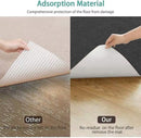 Premium Bureaustoel Mat met Antislip Basis - Ultieme Vloerbescherming & Comfort -90*120 CM-zwart