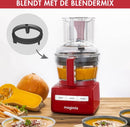 Magimix CS 5200 XL - Foodprocessor - Citruspers - Blokjes & staafjes kit - Rood
