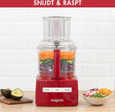 Magimix CS 5200 XL - Foodprocessor - Citruspers - Blokjes & staafjes kit - Rood