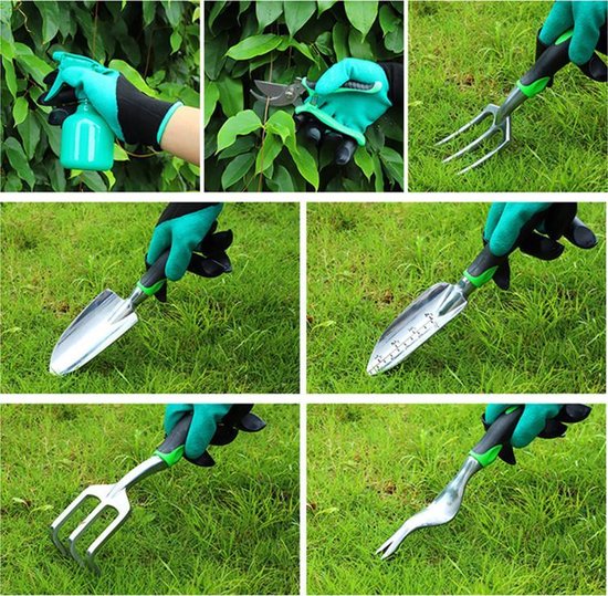 Professionele 9-delig tuingereedschapset - tuinaccessoires