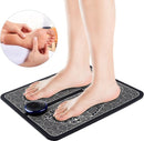 Voetverlichting op Een Nieuw Niveau: De Voetmassage Mat met Innovatieve EMS-Technologie - 6 Massagestanden & 9 Intensiteiten - Draadloos & USB-oplaadbaar