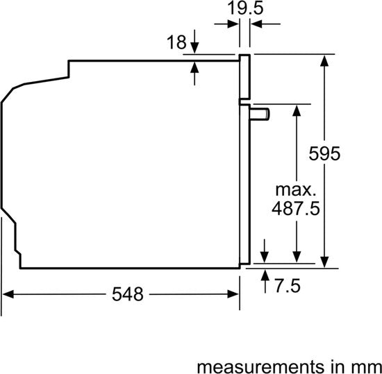Bosch HMG636BS1 - Serie 8 - Inbouwoven