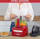 Magimix CS 5200 XL - Foodprocessor - Citruspers - Blokjes & staafjes kit - Rood