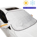 Zomer Autohoes - Water- en UV-bestendig - 144x115CM Zilver