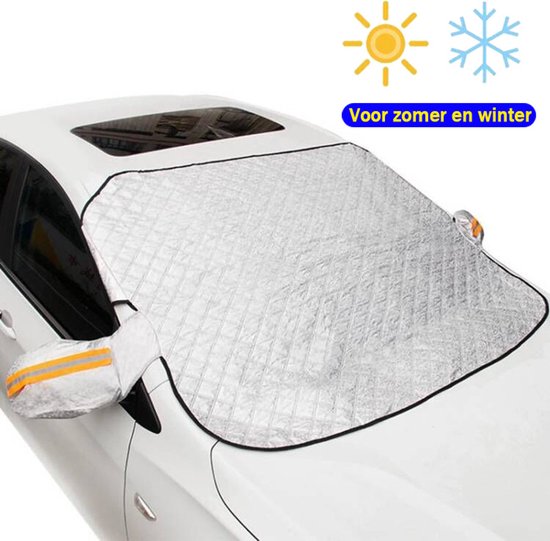 Zomer Autohoes - Water- en UV-bestendig - 144x115CM Zilver