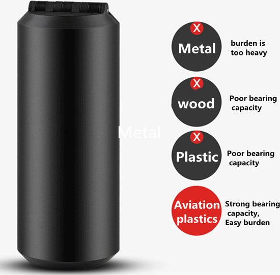 TDR Compacte Zitkruk - Licht, Opvouwbaar, 100 kg Draagvermog