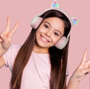 TDR Draadloze Bluetooth Over-Ear Koptelefoon Kinderen - Roze