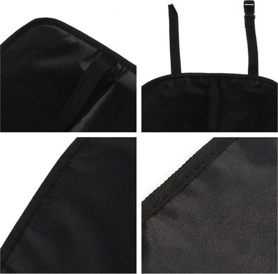 Autostoelbeschermer Kick Mat - Voorstoelhoes - Zwart