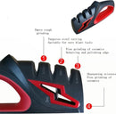 Professionele Messenslijper - Grijs - Ergonomisch - 4 Stande