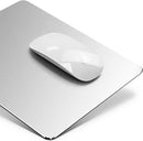 TDR - Muismat | Metaal | Omkeerbaar | 24 x 20 | Zilverkleurig