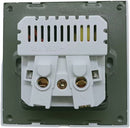 Inbouwstopcontact USB-A & USB-C - Wit - Kinderbeveiliging