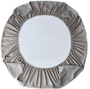 Matrashoes - Ademend & Antibacterieel - Waterdicht - Bescherm uw matras tegen vloeistoffen & allergieën - 200x220x30 cm - Grijs
