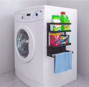 Multifunctioneel Ophangbaar Keukenrek of badrek- multifunctioneel organiser  - Magnetisch - Zwart