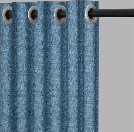 Waterdicht Douchegordijn Blauw 180x200 cm - Luxe Badkamer